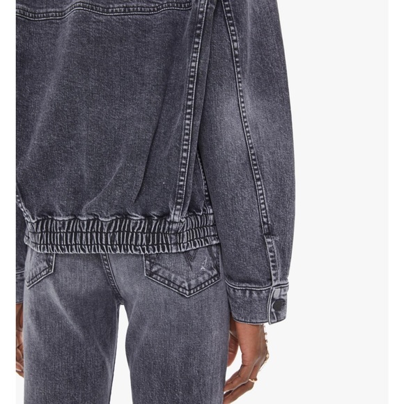 MOTHER The Springy patch denim jacket in Midnights with Molly color - Picture 6 of 13